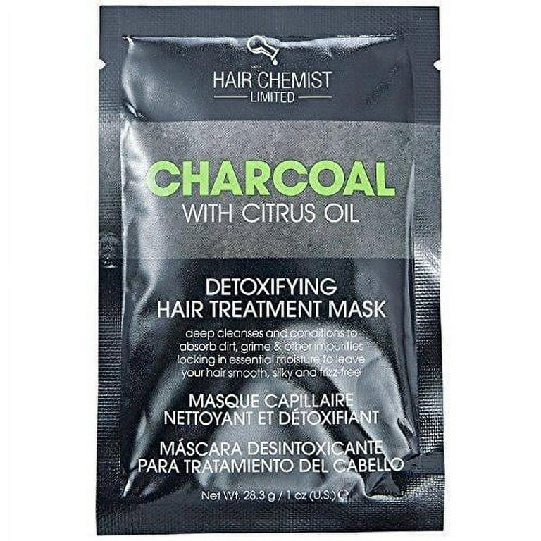 HAIR CHEMIST LIMITED Charcoal Detoxifying Hair Treatment Mask Packet (1oz) HAIR CHEMIST LIMITED Charcoal Detoxifying Hair Treatment Mask Packet (1oz)