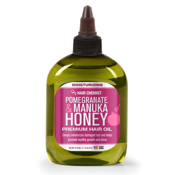 Hair Chemist Pomegranate & Manuka Honey Moisturizing Premium Hair Oil 7.1 oz.