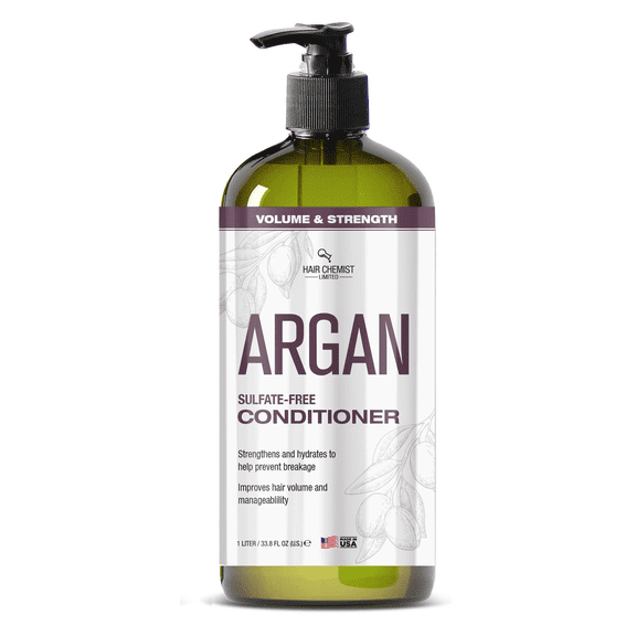Hair Chemist Volume & Strength Sulfate-Free Argan Conditioner 33.8 oz.