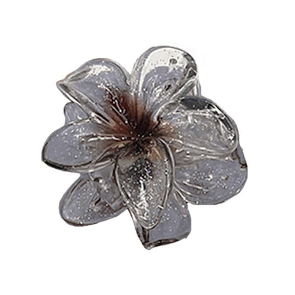 Hair Claw Clip for Girl Flower Hair Clamp SharkClip Hair Tool Ponytail Holder Hair French Jaw Clip Lady Headdress