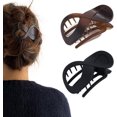 thumbnail image 1 of Hair Claw Clips Black Large Hair Clips Hair Accessories for Women and Girls (A), 1 of 5