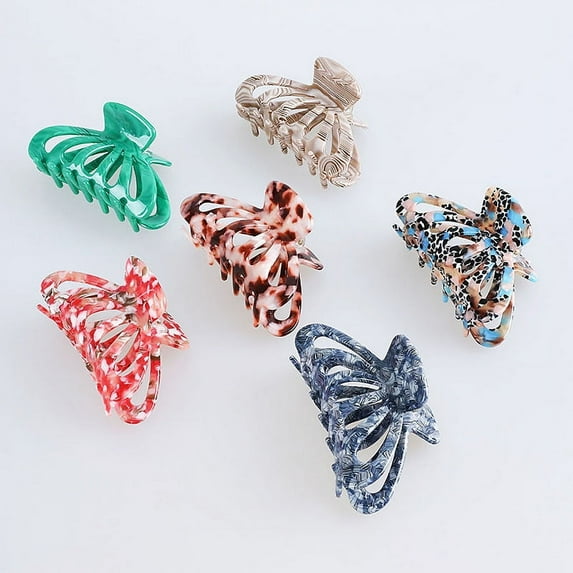 Hair Claws, Hair Clips Barrettes Acetate Simple Cute French Design Hair Pins Clippers, Fashion Beauty Accessories for Women Girls