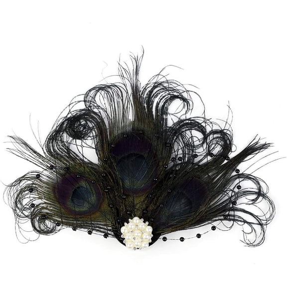 Hair Clip 1920s Flapper Fascinator Wedding Headwear Bridal Headpiece