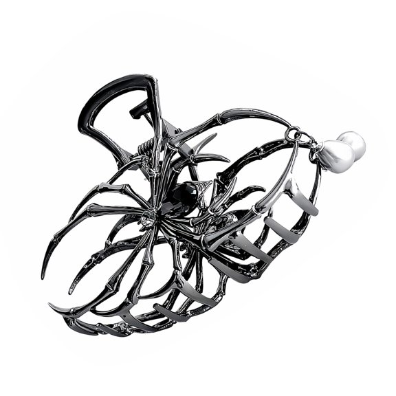 Hair Clip Barrettes Clamp Spiders Hair Adornment Hair Ornaments Fun Hairpin for Girl Casual Wear