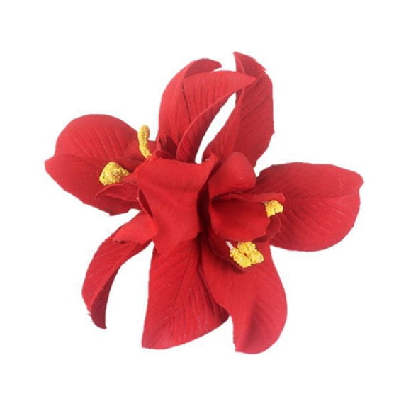 Hair Clip Seaside Holiday Orchid Elegant And Charming Flower Barrette Versatile DIY Accessory for Girls