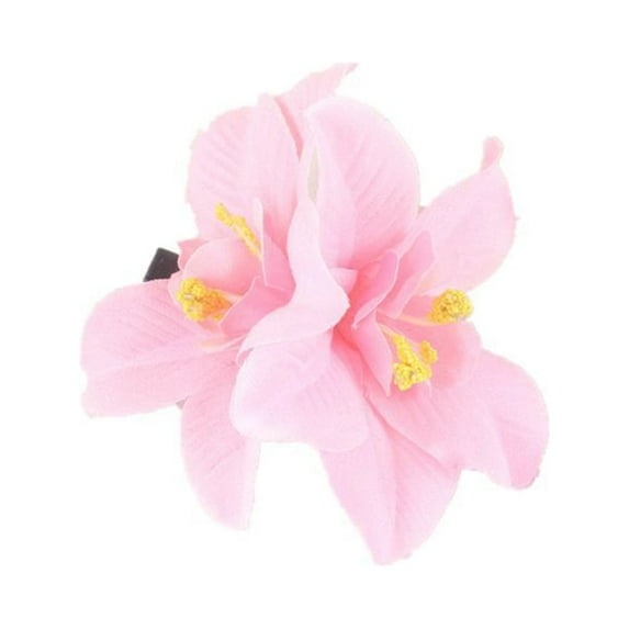 Hair Clip Seaside Holiday Orchid Elegant And Charming Flower Barrette Versatile DIY Accessory for Girls