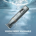 thumbnail image 1 of Hair Clipper, 5-IN-1 Professional Haircutting & Grooming Kit, Cordless Nose Beard Trimmers, IPX7 Waterproof Face Body Shaver Wet/Dry with LED Display, USB Rechargeable for Father Husband, 1 of 4