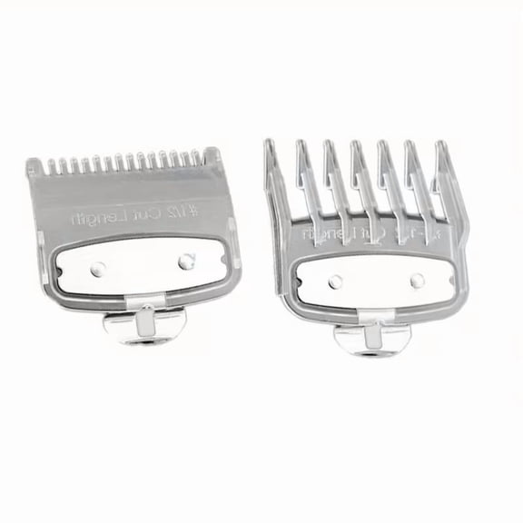 Hair Clipper Guide Comb Set 1.5mm & 4.5mm Precision Guards for Professional & Home Hair Cutting Compatible with Most Clippers