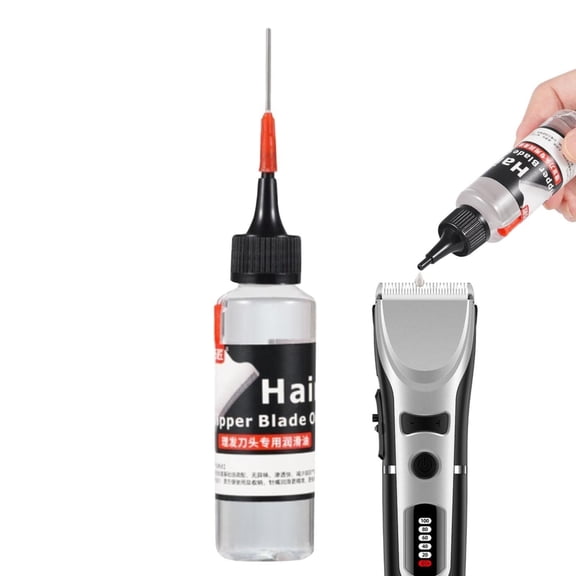 Hair Clipper Lubricating Oil - Hair Clipper Oil, Smooth Performance, Friction Reduction, Noise Minimizing, Portable, Mower Blade Oil for Clippers, Hair Cutting Tool Maintenance