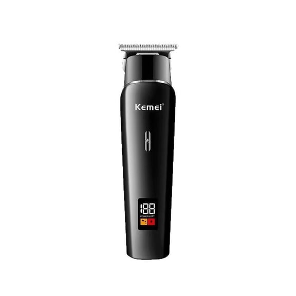 Hair Clipper, TTOOGO All-Metal Oil Head Electric Trimmer with LCD Display, 5W High-Power Motor, Type-C Charging, Low Noise Design for Men Women Kids Grooming