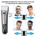 thumbnail image 1 of Hair Clipper for Men,4 in 1Cordless Electric Beard Trimmer, Body Mustache Nose Ear Facial Cutting Groomer USB Rechargeable & LED Display, 1 of 8