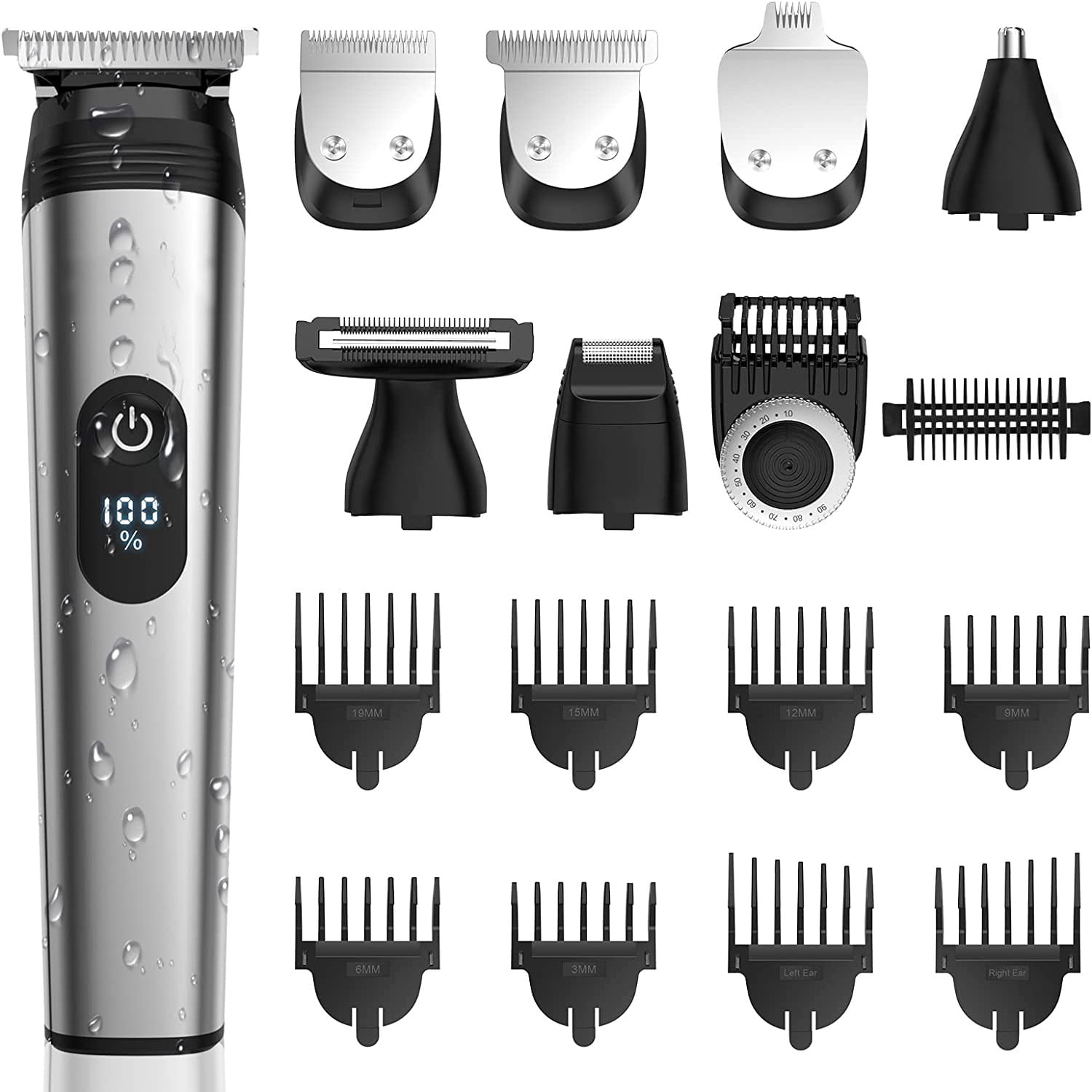 Hair Clippers for Men, 22In1 Professional Hair Trimmers Kit, IPX7