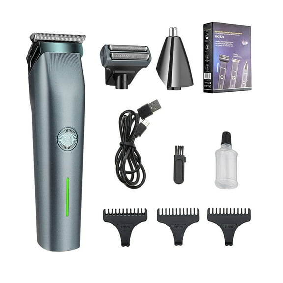 Hair Clippers Men Professional Beard Trimmer Cordless Electric Hair Clippers Exquisite Outline Smooth Trimmer
