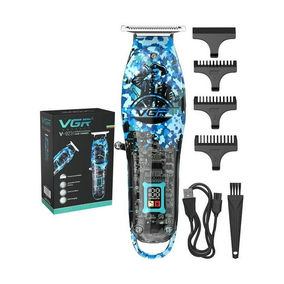 Hair Clippers for Men Professional Beard Trimmers for Men Cordless Zero Gap Hair Trimmer for men Home haircut,Rechargeable T Edger Clippers for Men Gift (Blue Graffiti)
