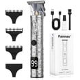 thumbnail image 1 of Hair Clippers for Men, fessional Trimmer Barber Cordless Zero Gapped with LCD Display, Mens Gifts Beard T Liners Shavers Edgers Clipper Cutting - Silver, 1 of 4