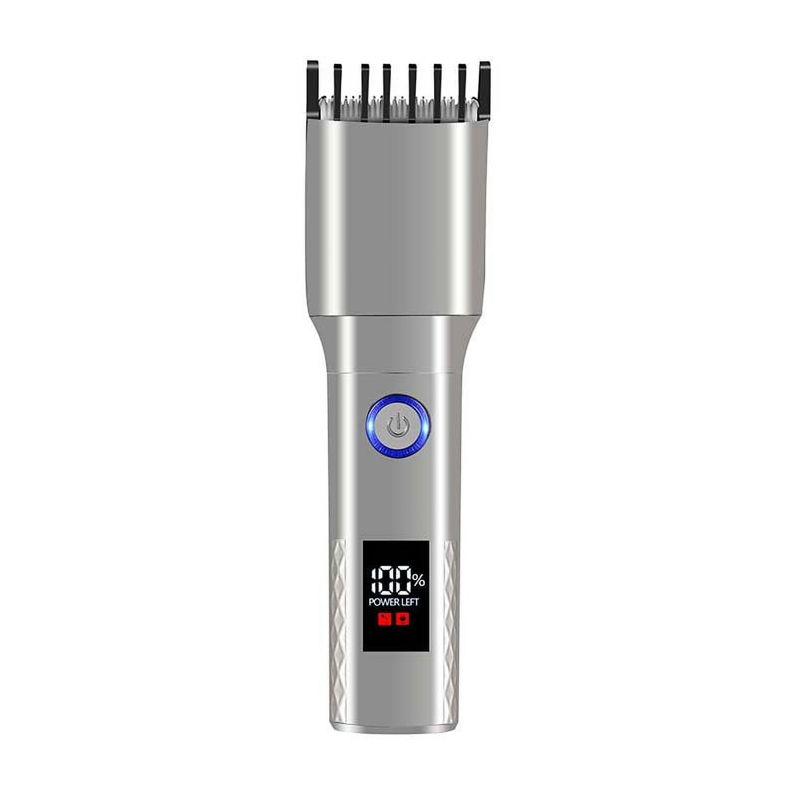 Hair Clippers, Quiet LED Display Cordless Rechargeable Hair Trimmers