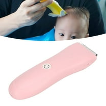 Hair Clippers, Waterproof Rechargeable Ceramic Blade Electric Kids Silent Hair Trimmer, Pink