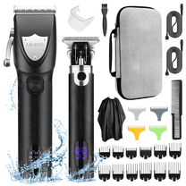Hair Clippers for Men - Professional Beard Trimmer for Hair Cutting, Hair Clippers Grooming and Trimmers Set, Mens Grooming with Travel Case