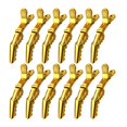 thumbnail image 1 of Hair Clips 12 pack – Premium Hair Clip, Clips for Hair, Large Hair Clips For Styling Sectioning, Croc Clips, Hair Styling Clips For Thick Hair - Gold, 1 of 5