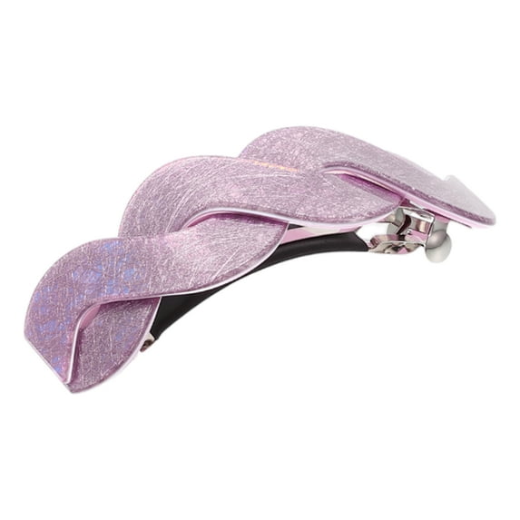 Hair Clips Barrettes for Women Elegant French Barrettes Retro Hair Accessories for Women Dark Pink