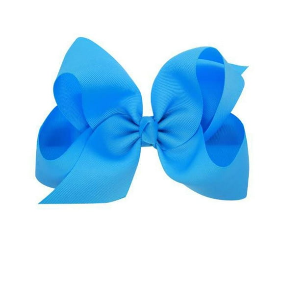 Hair Clips Boutique Hair Bows Alligator Clip for Women Girl Hairpin 6 Inch TSFJ02 (Pink)