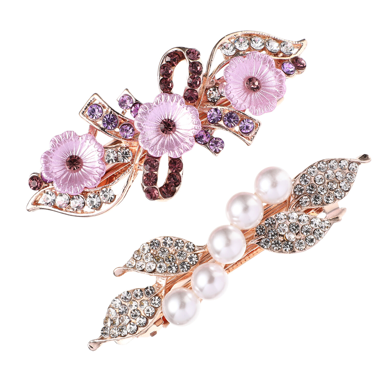 Hair Clips Clip French Barrette Clasp Spring Ponytail Wedding Alligator