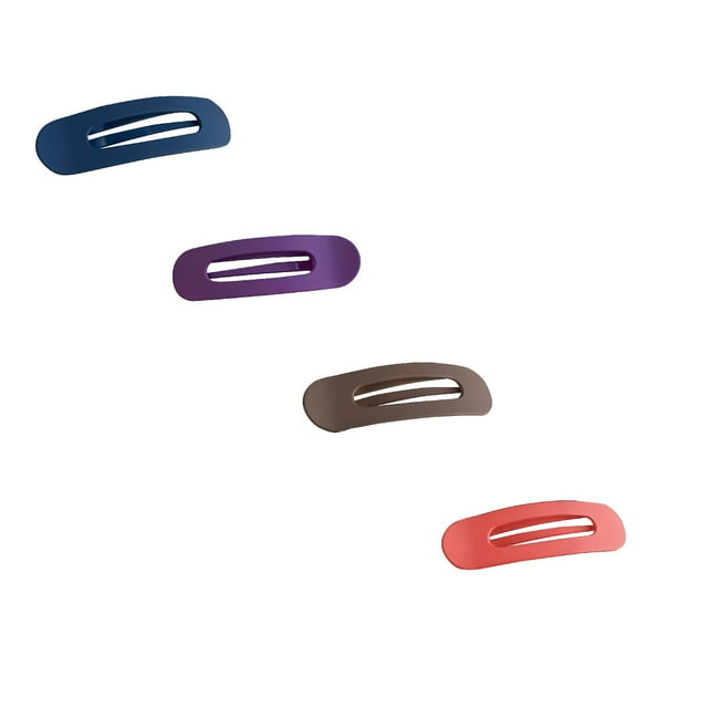 Hair Clips Clip Side Frosted Toothed Hair Clip For Women Girls Acrylic