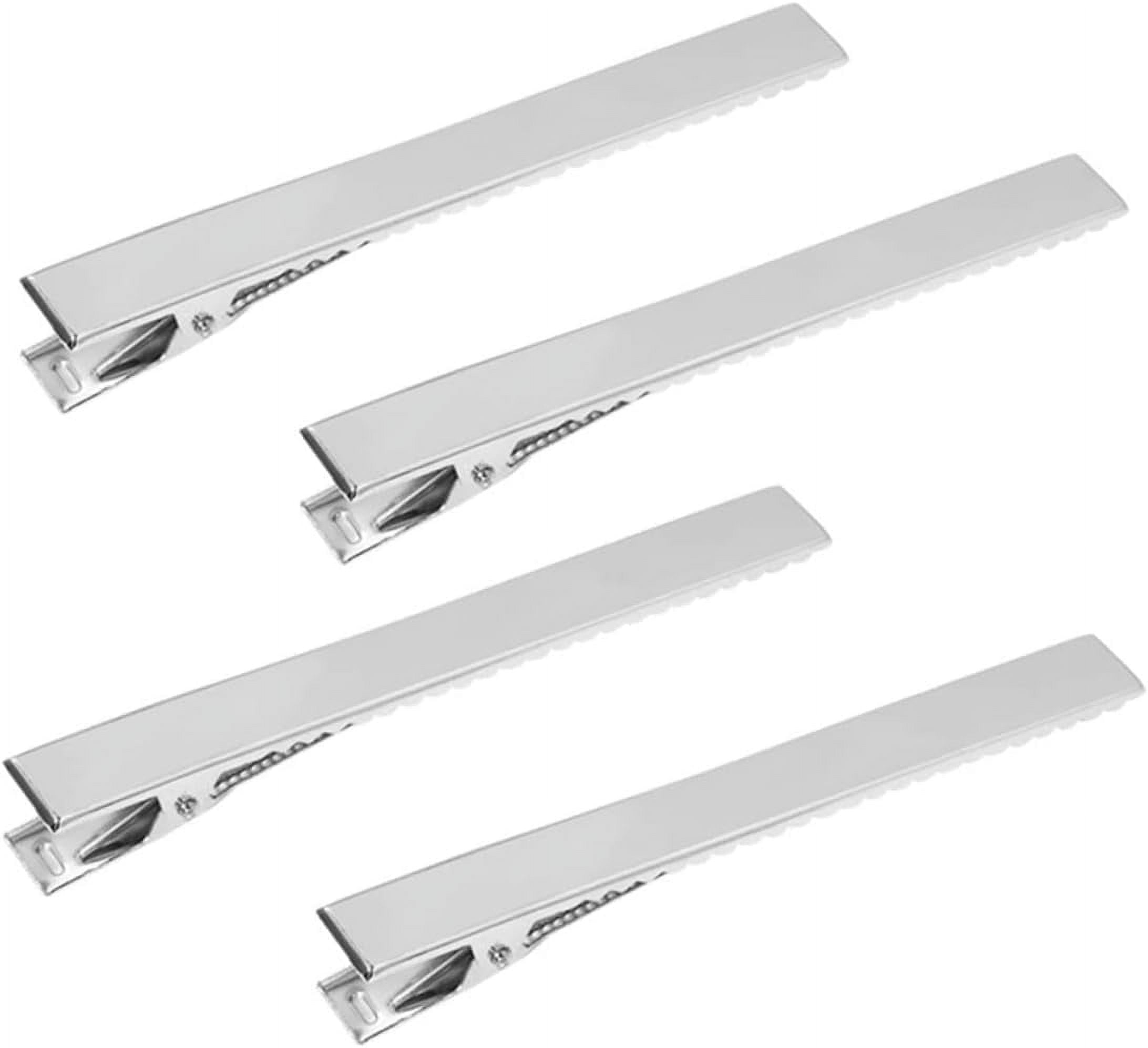 Hair Clips Metal 20PCS 9.6cm Crocodile Clip Metal Duckbill Clip DIY Hairpin Accessories