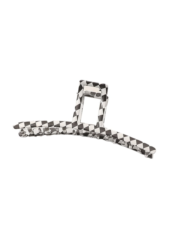 Hair Clips Non Slip Stripe Hair Jaw Clamps Geometry Catch Barrettes Strong Hold Metal Hair Clips