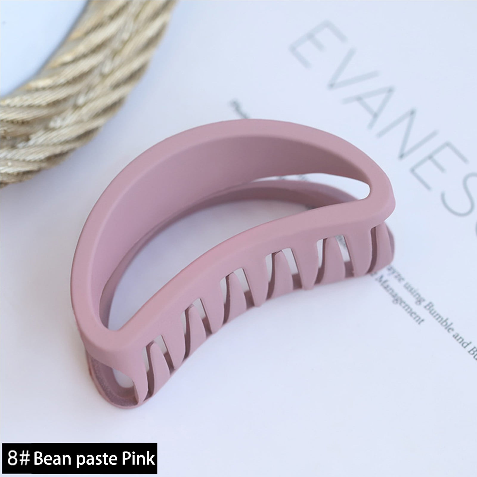 Hair Clips Nonslip French Matte Claw Clip Strong Hold Hair Clips