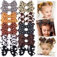 thumbnail image 1 of Hair Clips Set for Girls, 18pcs Leopard Baby Clip Bows, Polka Dot Alligator Clip Baby Barrettes, Girl Hair Accessories for Kids Toddlers in Pairs, 1 of 6