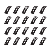 Hair Clips for Women Girls, RSMTCI 20 Pcs 2.8 Inch Large Barrettes for Thick Hair,Metal Snap Hair Clips, No Slip Square Clip Shape Hair Pins, Hair Accessories, 