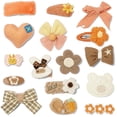 thumbnail image 1 of Hair Clips for Girls 16 Pcs No Slip Assorted Barrettes for Kids Bows Pink Red Cute Hair Accessories for Little Girls Teens Toddlers Child Kids Gifts, 1 of 6