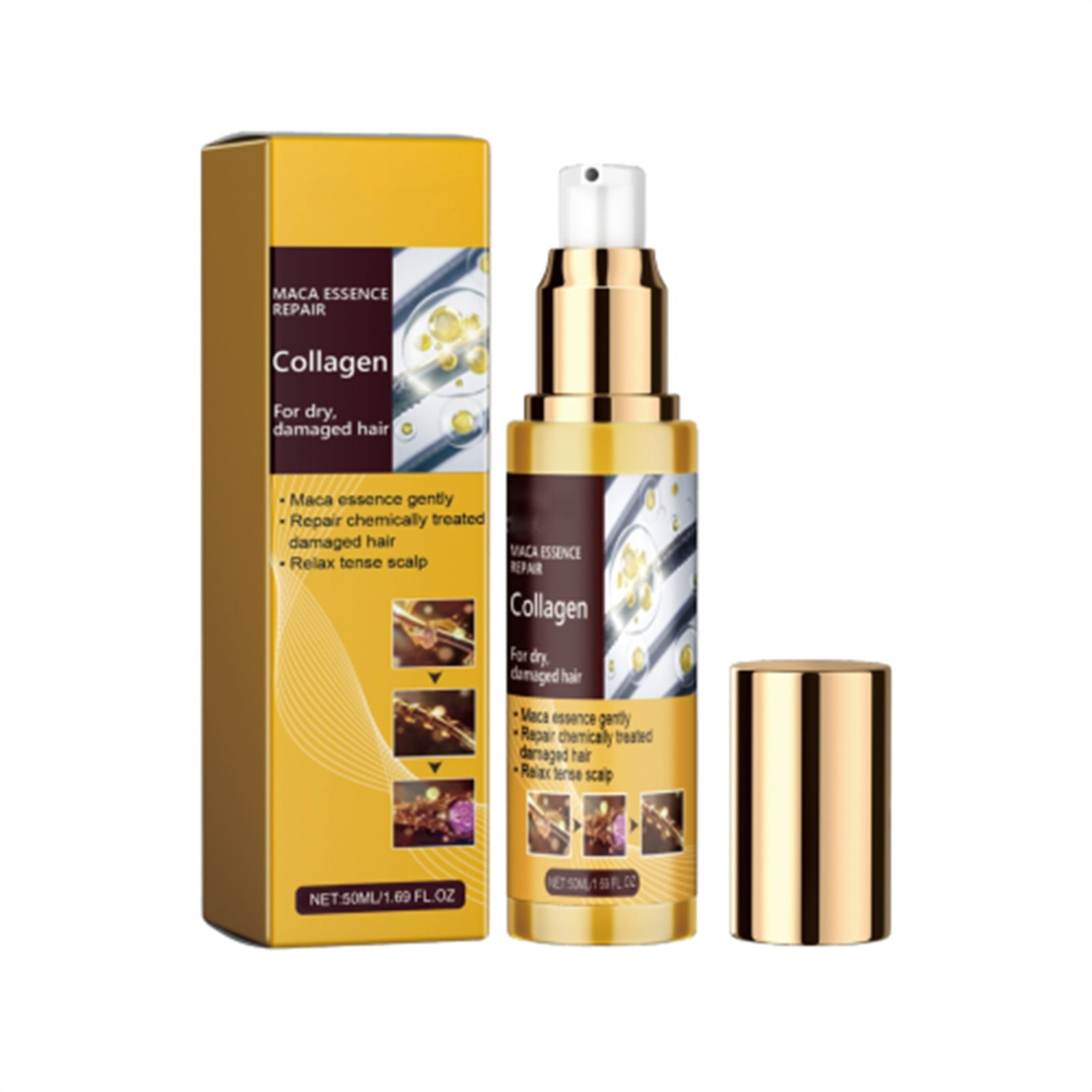 Hair Cold Pressed Weightless Oil Hair For Dry Damaged Hair 50ml Oil