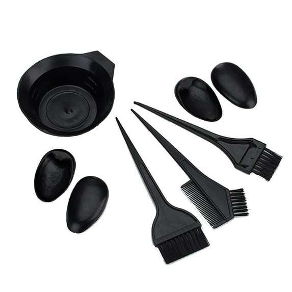 Hair Color Bowl Comb Brushes Tool Kit Set Tint Coloring Bowl Set