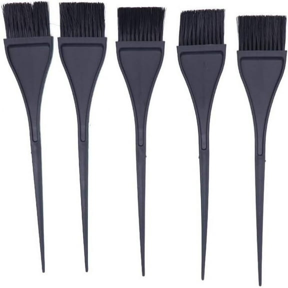 Hair Color Brush Set, 5 Pcs Plastic Hair Dye Applicator Brush