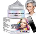 thumbnail image 1 of Hair Color Wax, Temporary Hair Coloring Styling, Quick & Easy to Use, 4.23 oz - Grey, 1 of 9