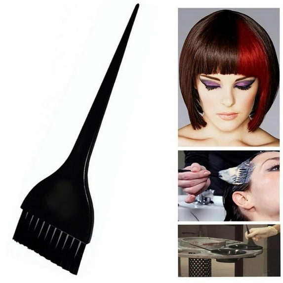 Hair Coloring Kit with Oil Infusion Baked Black Dye Applicator Comb Brush Tools for Direct Home Use Salon Styling
