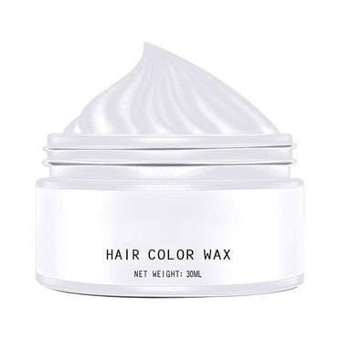 Hair Coloring Wax Temporary Instant Unisex Natural Hair Color Wax Mud Washable Moisturizing Modelling Fashion Colorful Disposable Natural Hairstyle pomade dye, A