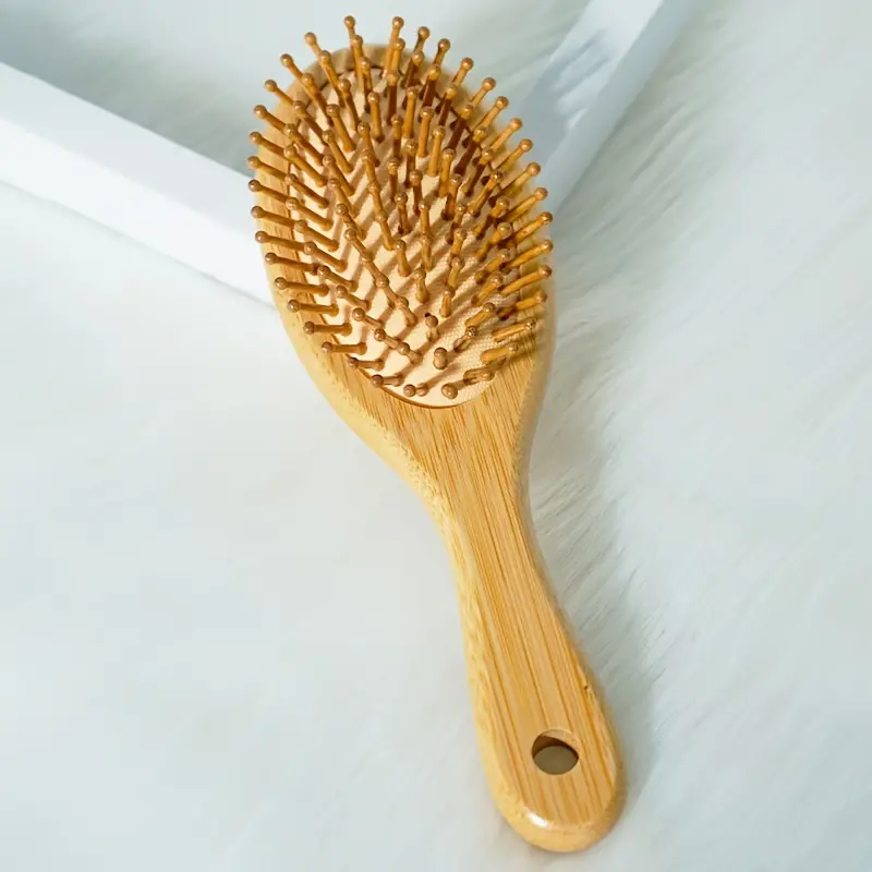 Hair Comb Premium Wooden Bamboo Hair Brush Improve Hair Growth Wood Hairbrush Prevent Hair Loss