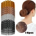 thumbnail image 1 of Classic Hair Comb Set - 16 Bags of 11 Tooth Splayed Insert 75cm Design for Effortless Styling and Precision Grooming 16PCS, 1 of 8