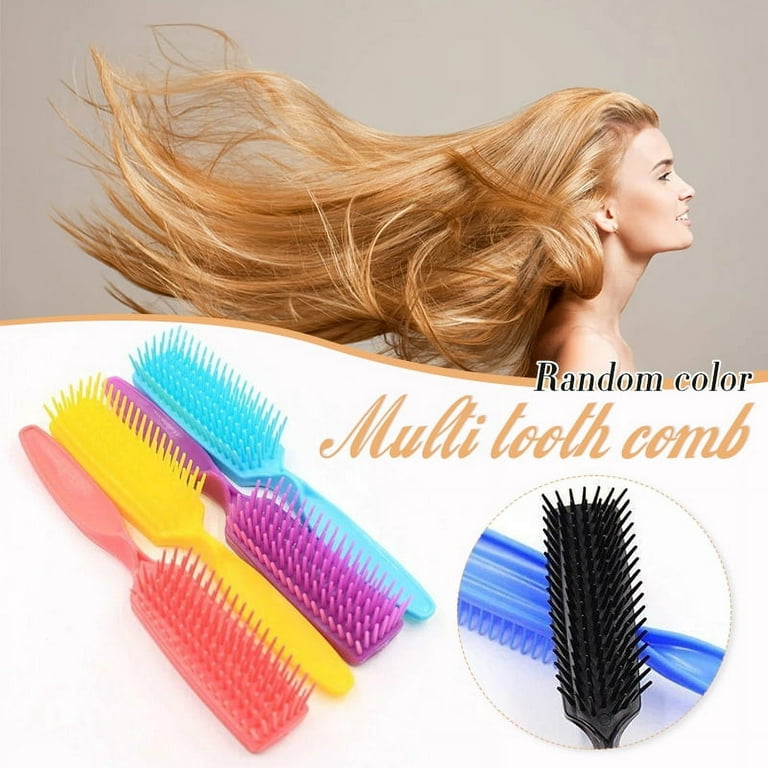 BLACK EGG Soft Hair Brush Hair Comb for Thin and Fine Hair Detangle  Smoothing Haircare Beauty Gift