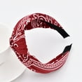 Hair Combs for Fine Hair Decorative Wide Headbands Knot Turban Headband