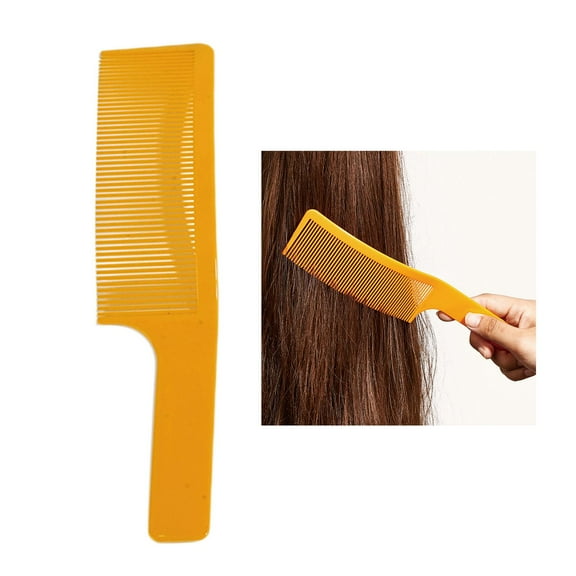 Hair Combs for Men, Comb Unbreakable Handle Comb for Boys, Travel Comb, Mens Combs Styling orange