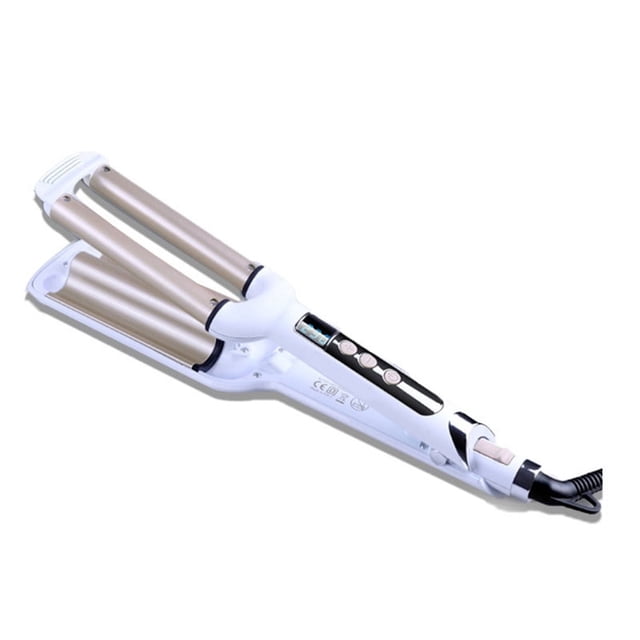 Hair Crimper Curling Iron Ceramic Crimpers Wavers Curler Wand Fast