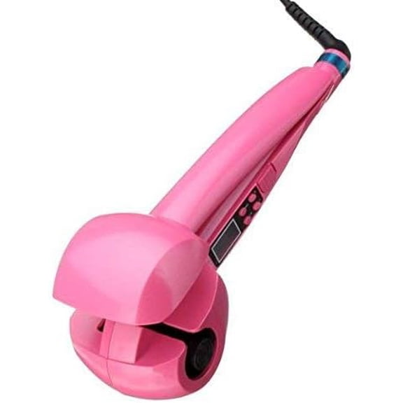 Hair Curler, Automatic Steam Curler, Wave Hair Roller with LCD Screen Ceramic, Fast & Anti-Scald Curler for Both Long & Short Hair
