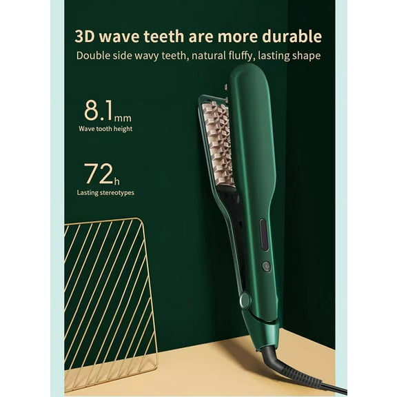 Hair Curler Corrugated Curling Iron Ceramic Hair Crimper Volumizer Corn Perm Splint Hair Waver Curling Tongs Styling Tool