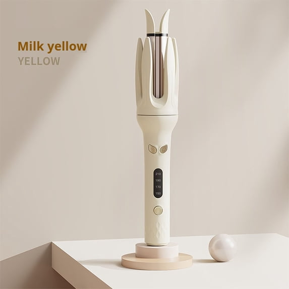 Hair Curler & Curling Iron , Portable Lazy Curling Iron with Temperature Control, Safe Styling, Anti-Jamming, Negative Ion Technology, and Automatic Induction