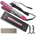 Hair Curler Straightener Dual Use Ceramic Barrel Adjustable Temperature