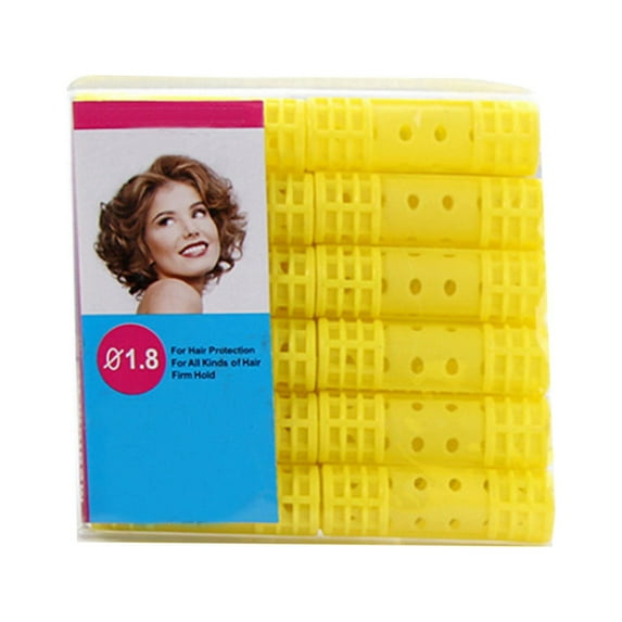 Hair Curlers Snap Rollers Self Grip No Heat Hair Rollers for Use in Hairdressing and DIY Hairstyling with Multiple Sizes